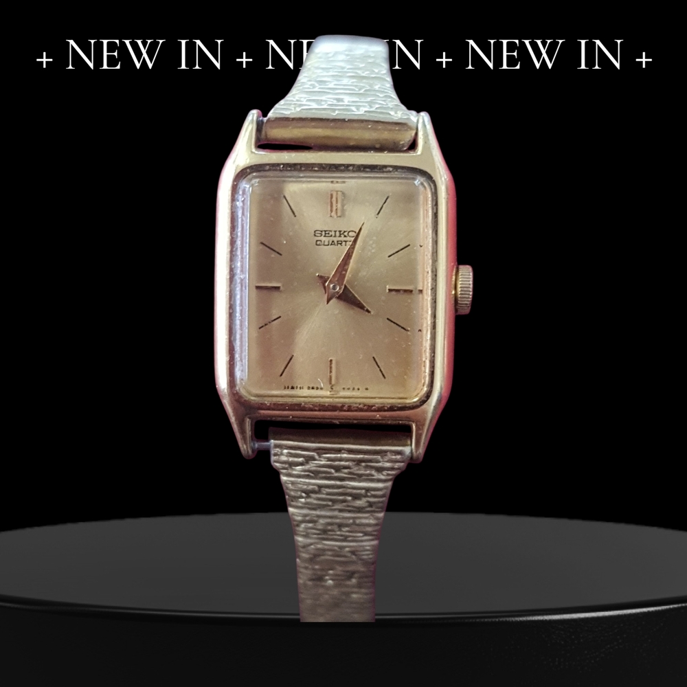 Seiko Gold-Tone and Silver Smartwatch